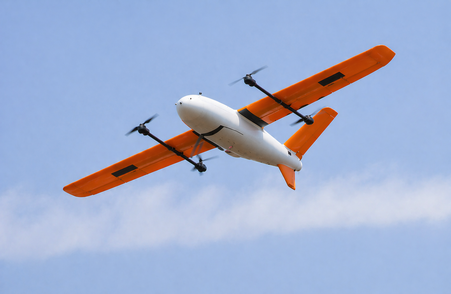 Apex Turbo delivery UAV in flight